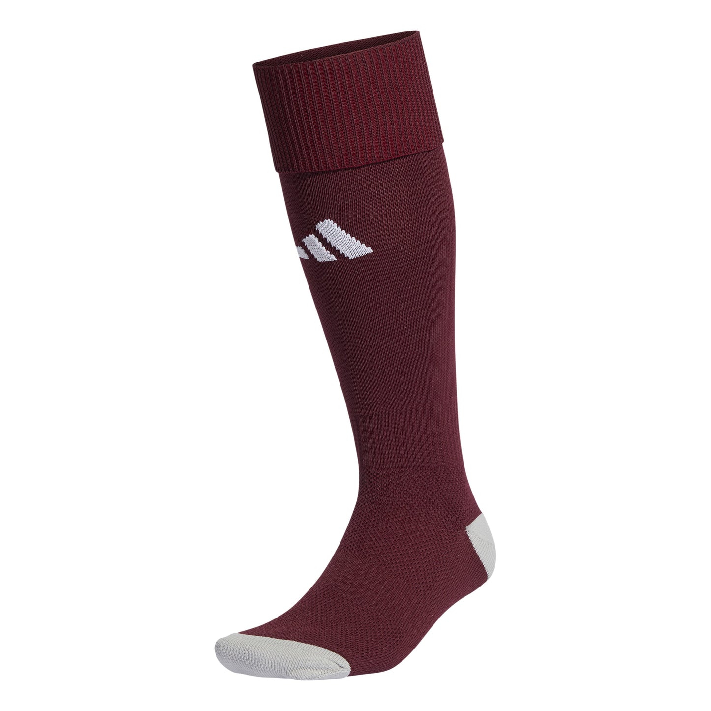 Adidas Milano 23 Sock - Team Maroon 2/White