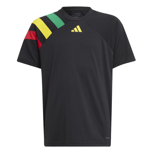 Adidas Fortore23 Jsy Y - Black/Team Green/Team Yellow/Team Colleg Red