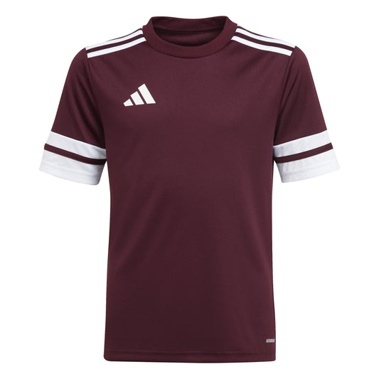 Adidas Squa25 Jsy Y - Team Maroon 2/White