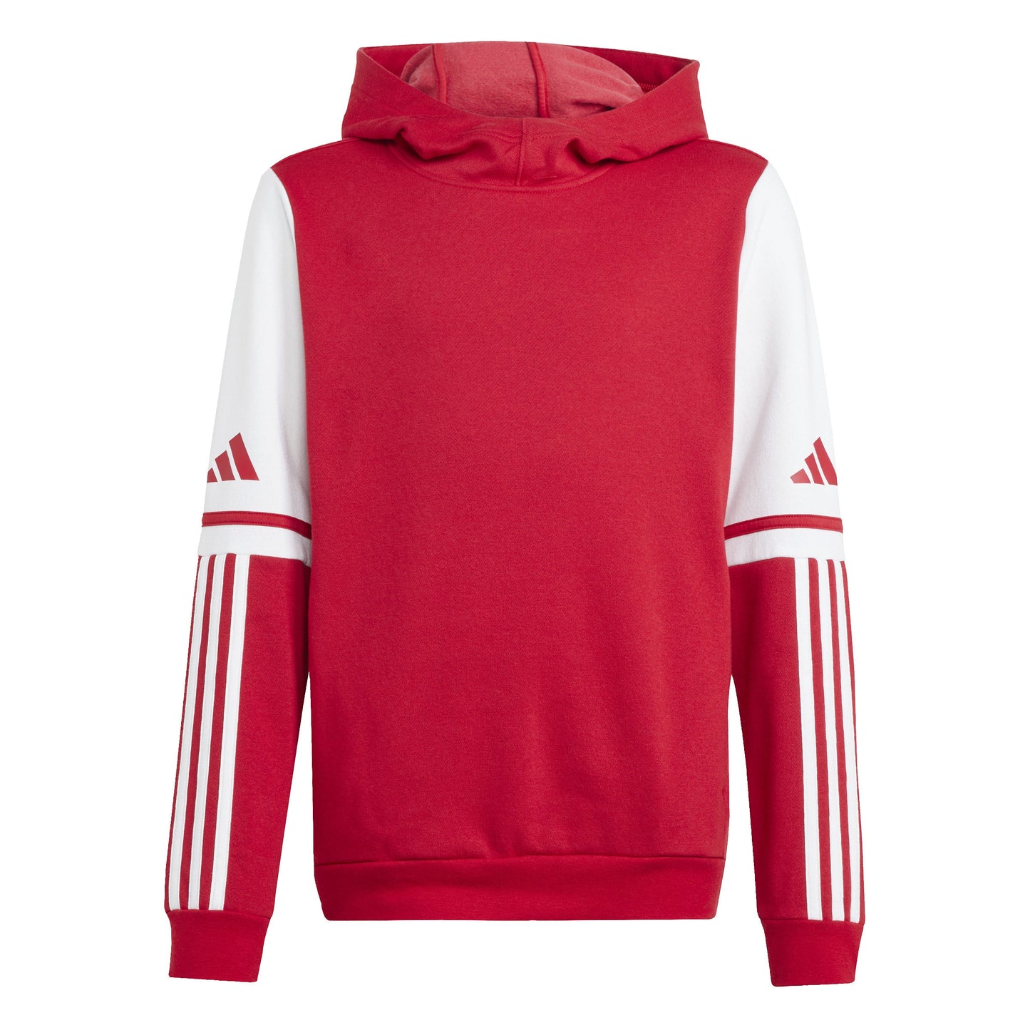 Adidas Sq25 Sw Hood Y - Team Power Red 2/White