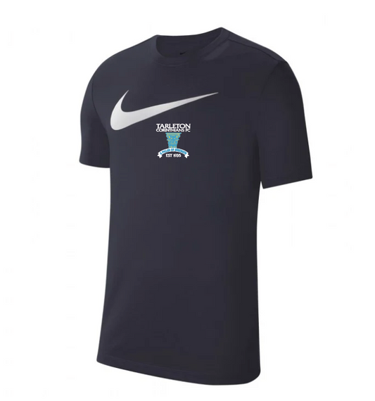 Tarleton Corinthians FC Navy Swoosh Shirt