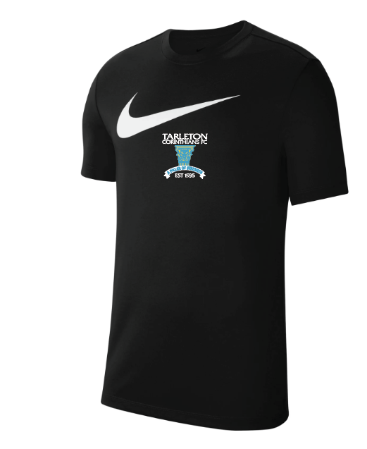 Tarleton Corinthians FC Black Swoosh Shirt