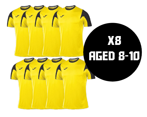 Joma Estadio Tournament Shirt Bundle X8 4XS-3XS (Aged 8-10)