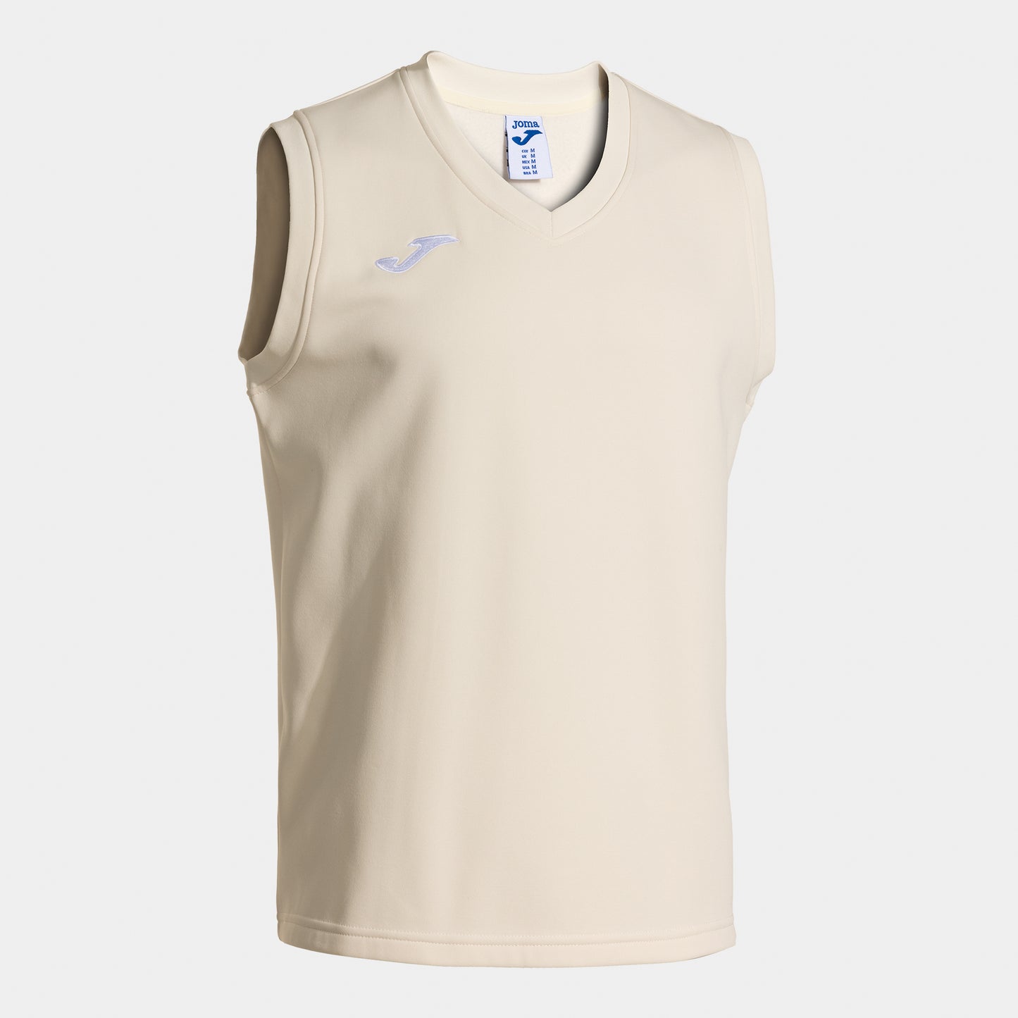 Joma Cricket Sleeveless Jumper White