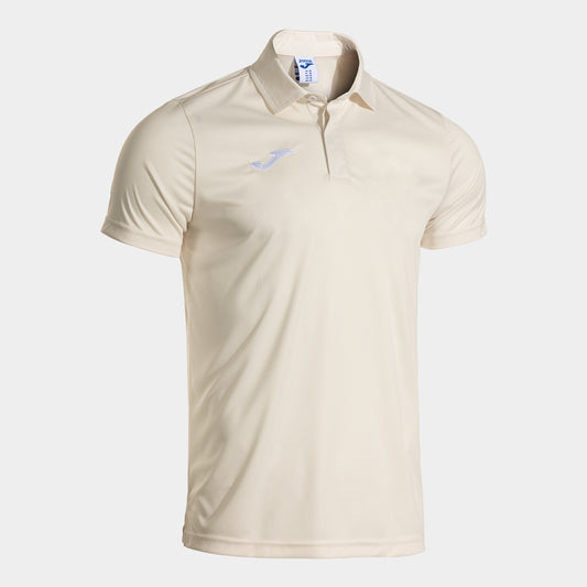 Joma Cricket Short Sleeve Polo White