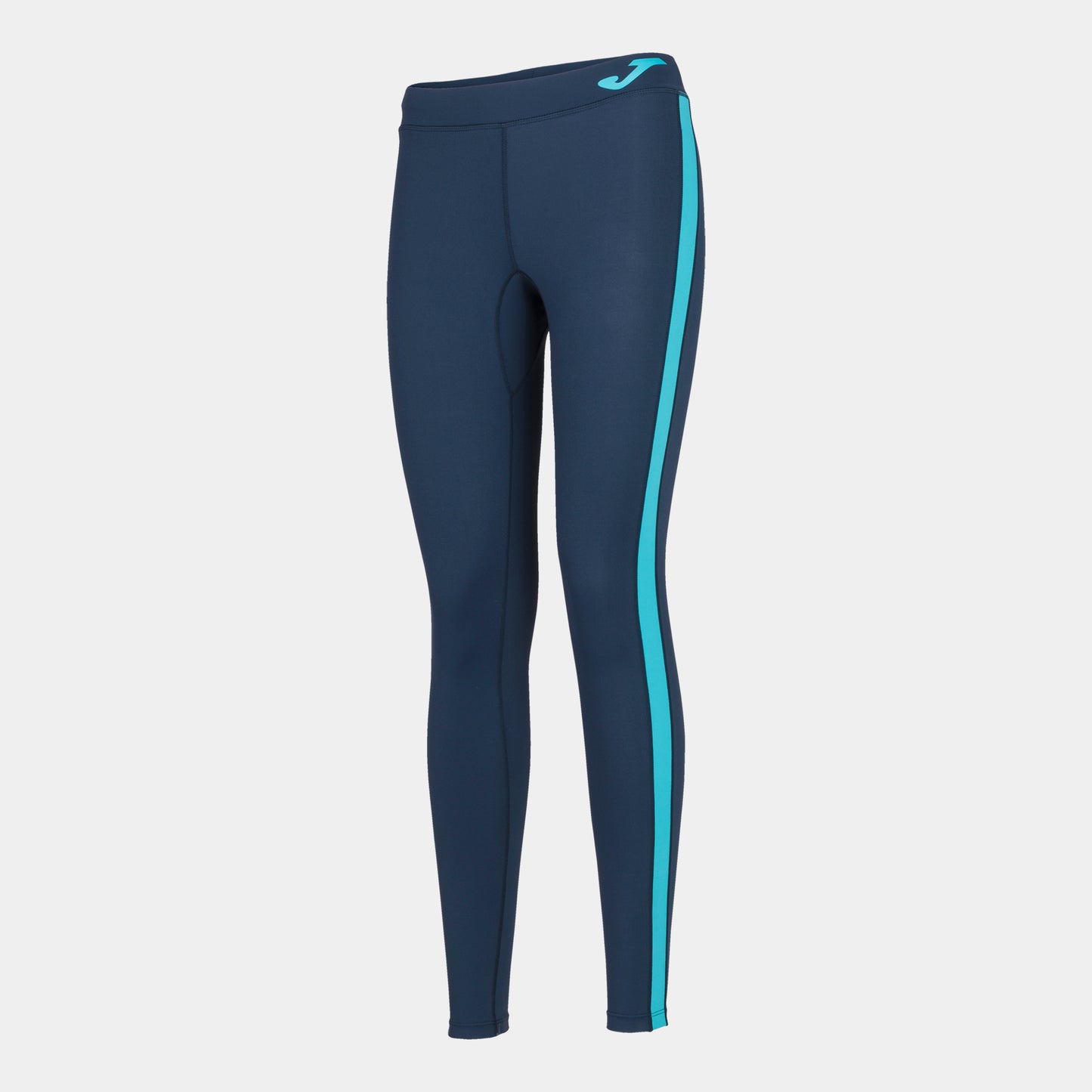 Joma Long Navy Mesh Leggings - Flugold Turquoise