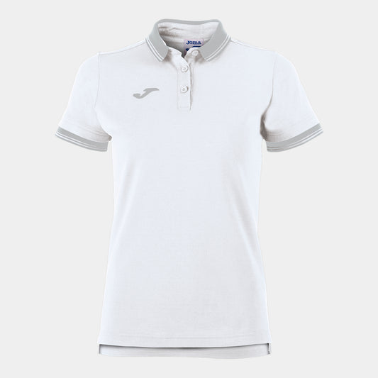 Joma S/S Polo Shirt Bali Ii White Women