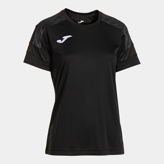 Joma Championship Viii Short Sleeve T-Shirt Black Dark Gray