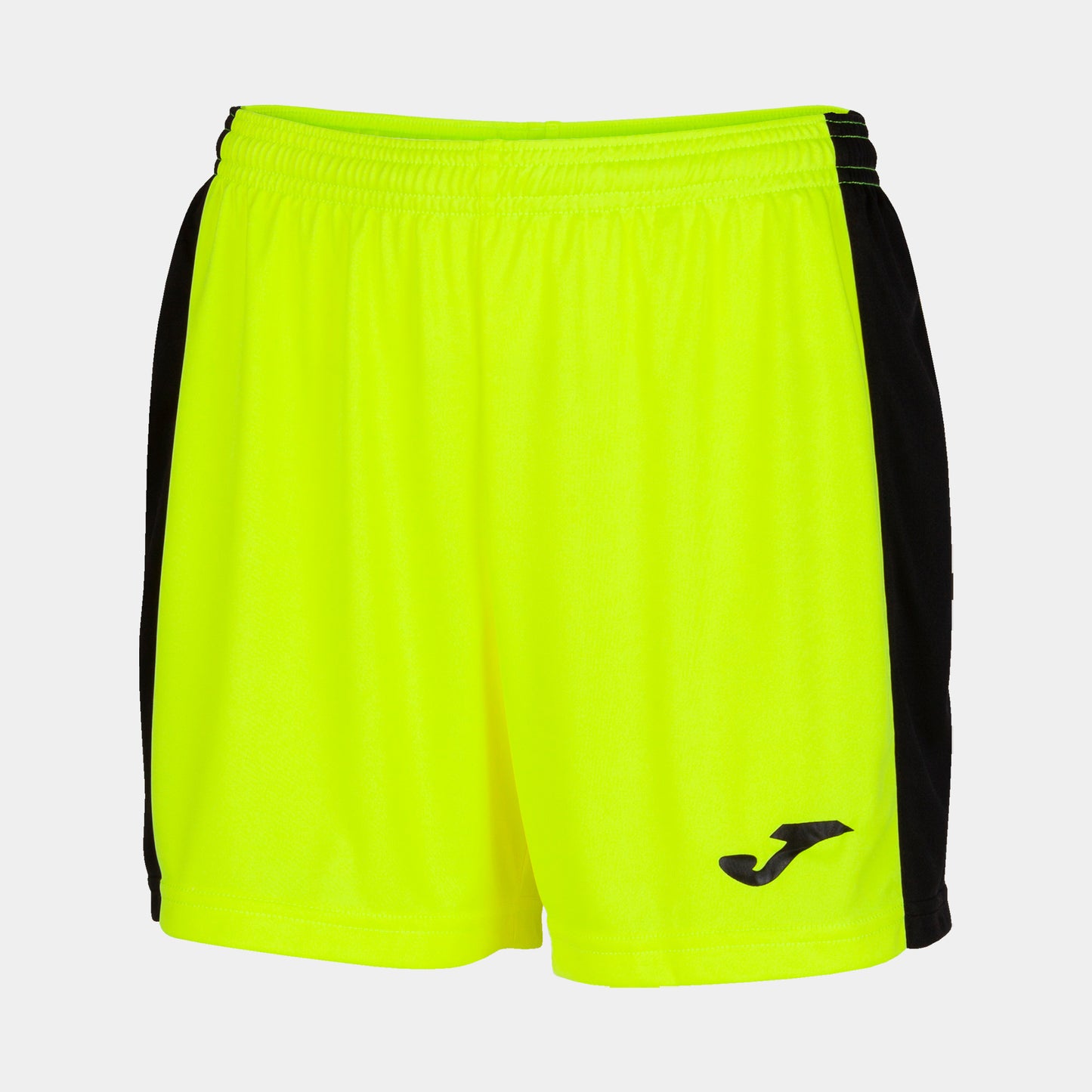 Joma Yellow Fluoro-Black Maxi Shorts