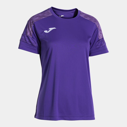 Joma Championship Viii Short Sleeve T-Shirt Violet