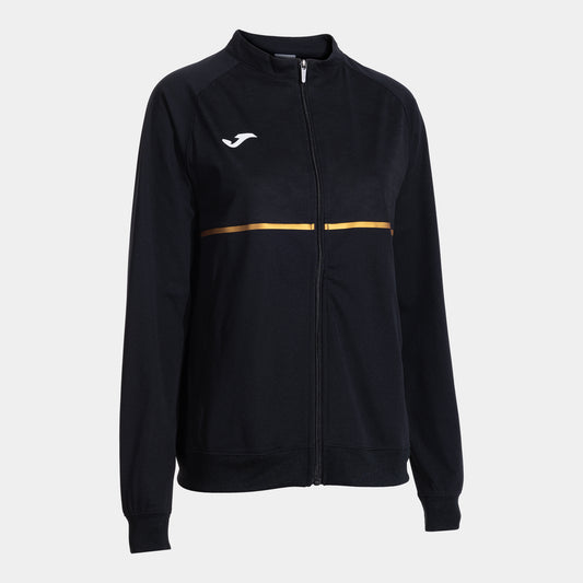 Joma Record Iii Full Zip Sweatshirt Black