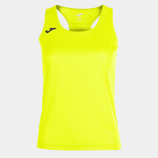 Joma Sleeveless T-Shirt Combi Siena Yellow Fluorescent Women