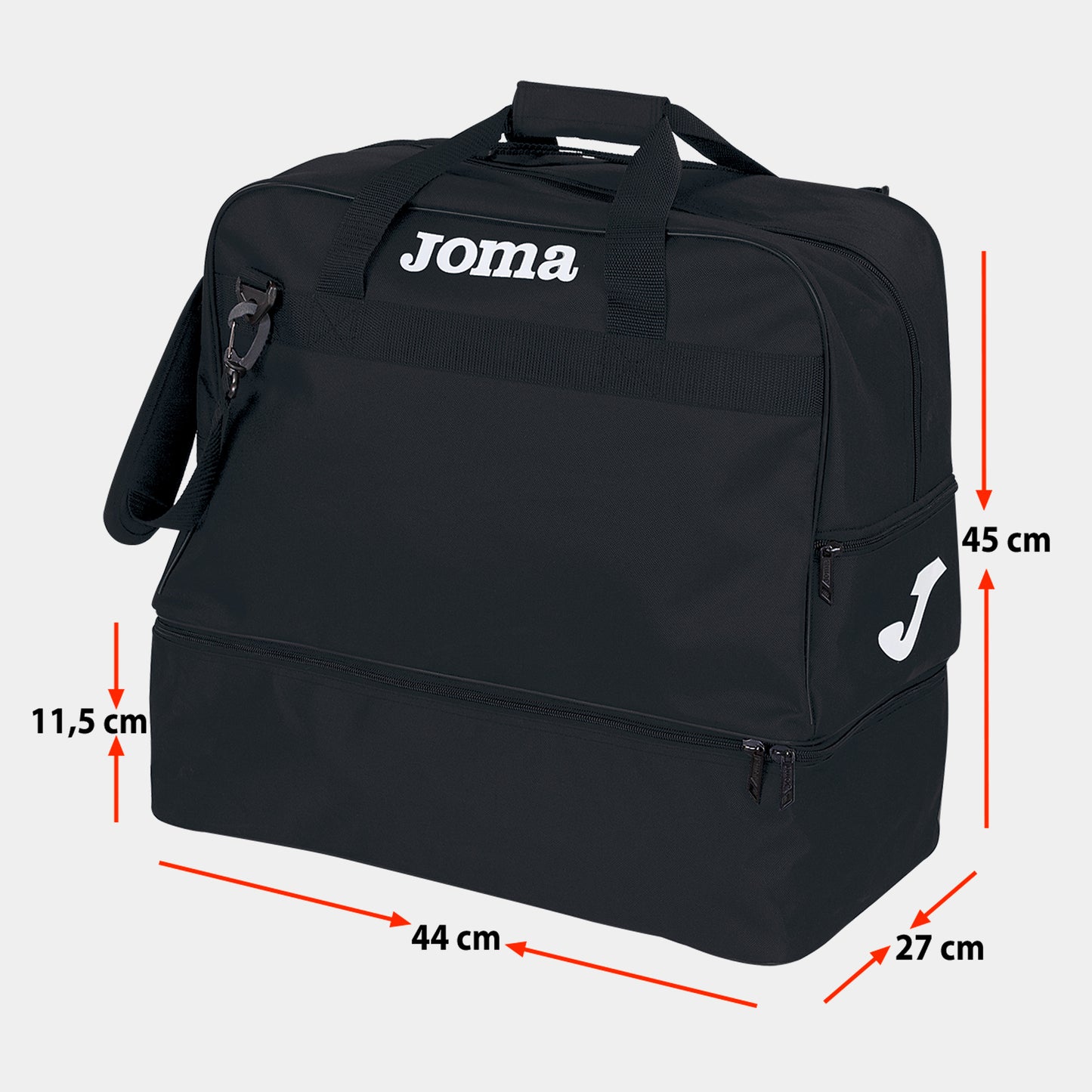 Joma Bag Training Iii Black -Small-