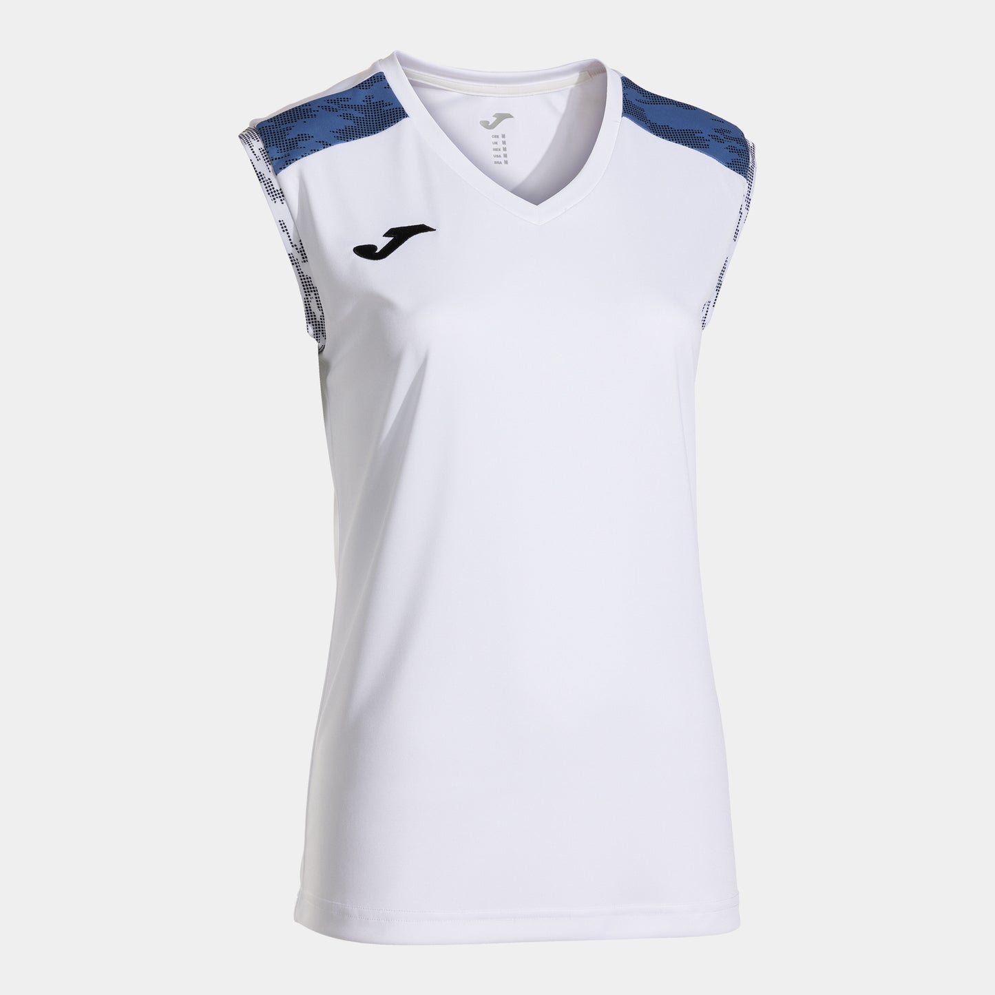 Joma Championship Viii Sleeveless Shirt White Royal Blue