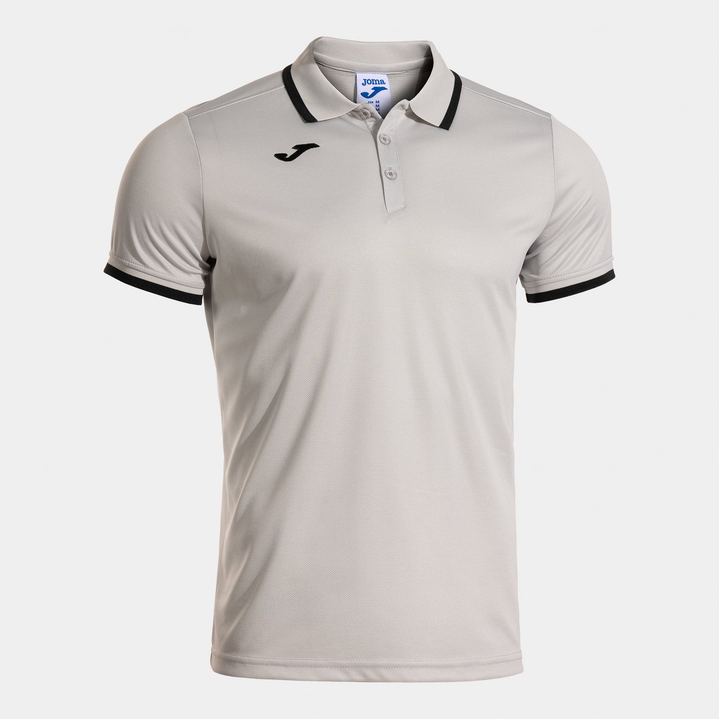 Joma Combi Premium Short Sleeve Polo Gray