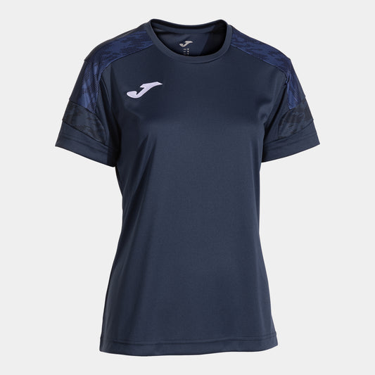 Joma Championship Viii Short Sleeve T-Shirt Navy Blue