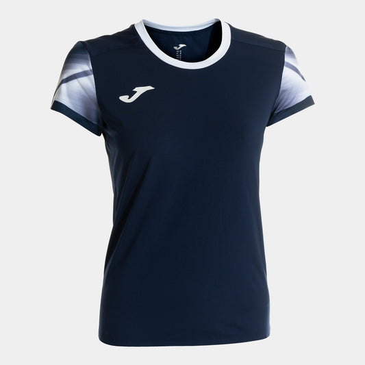 Joma Elite Xi Short Sleeve T-Shirt Navy White