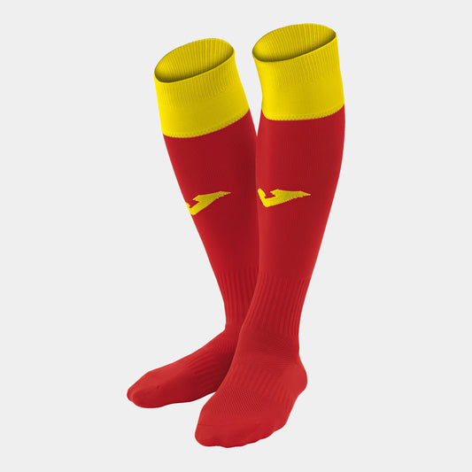 Joma Football Socks Calcio 24 Red-Yellow -Pack 4-