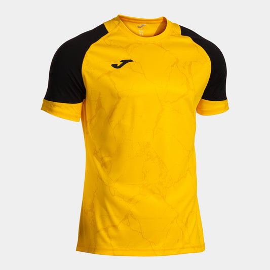 Joma Performance Handball Short Sleeve T-Shirt Yellow Black