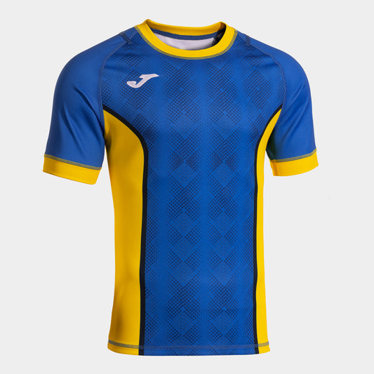 Joma Myskin Iii Short Sleeve T-Shirt Royal Blue Yellow