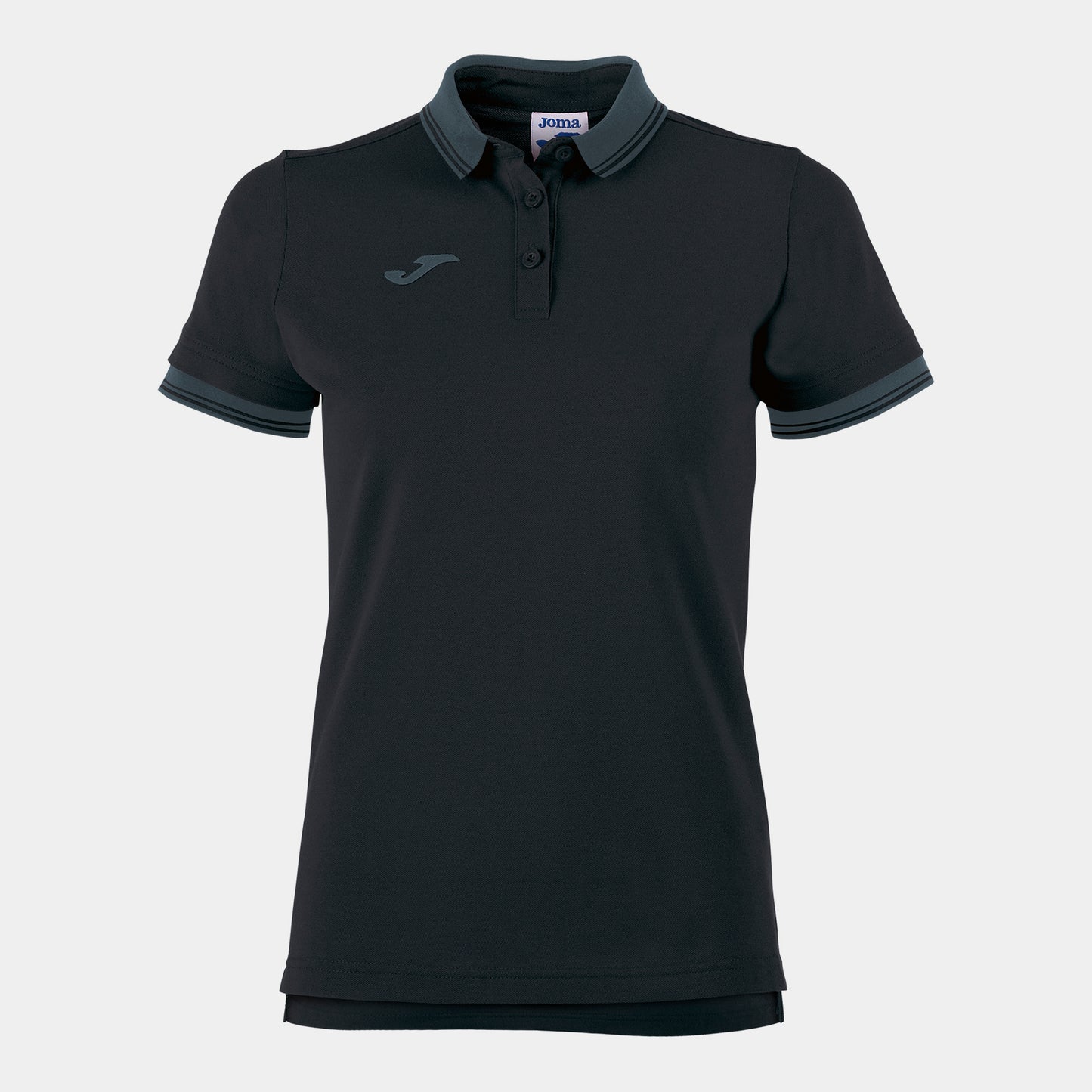 Joma S/S Polo Shirt Bali Ii Black Women