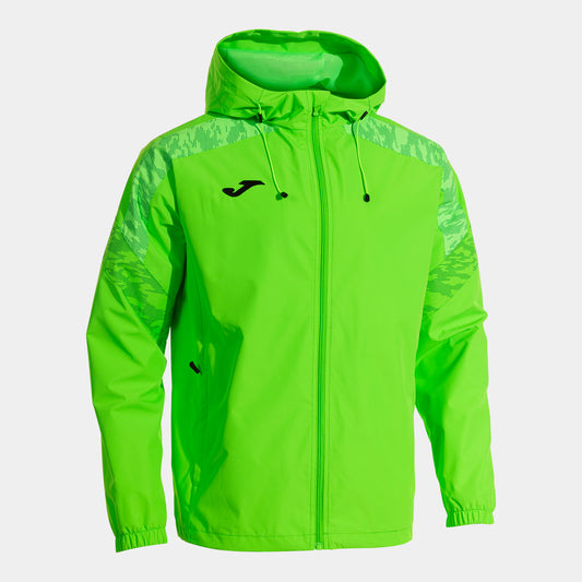 Joma Champions Viii Raincoat Fluor Green