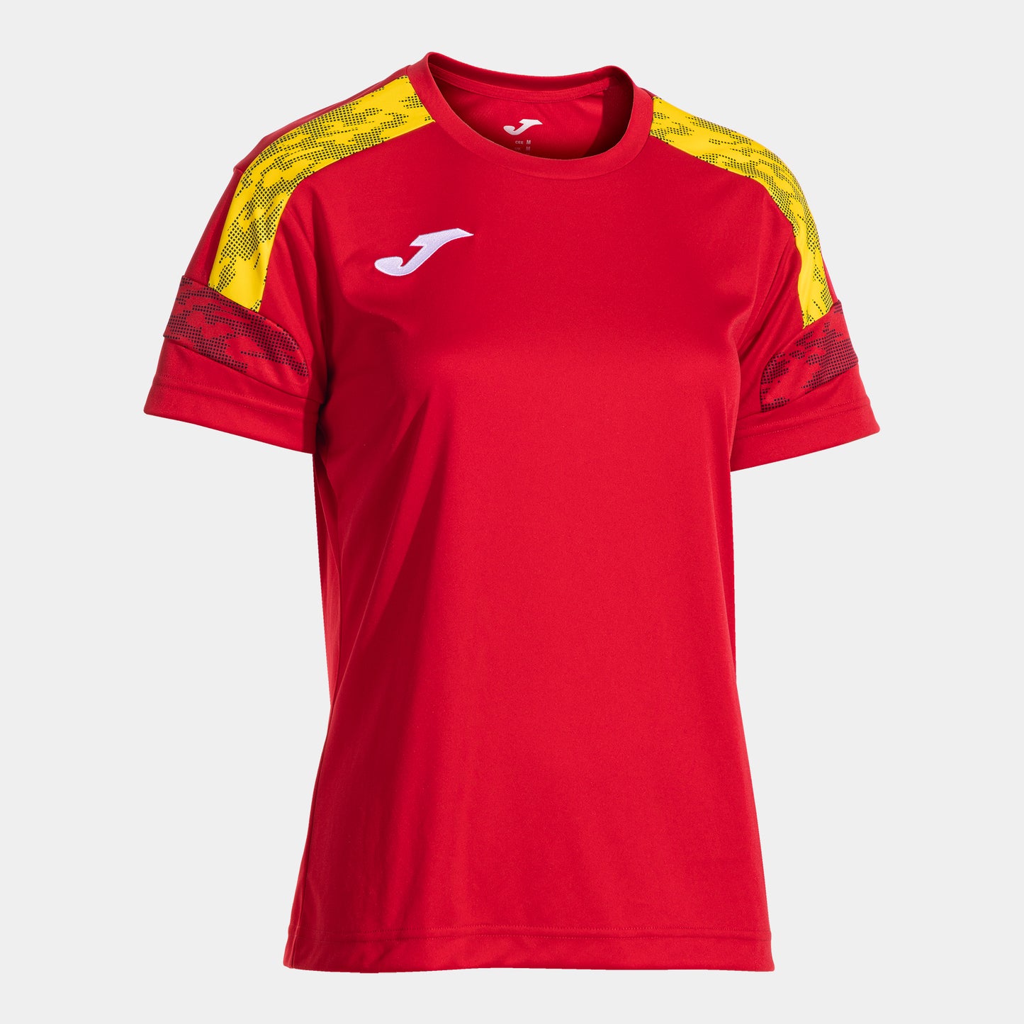 Joma Championship Viii Short Sleeve T-Shirt Red Yellow