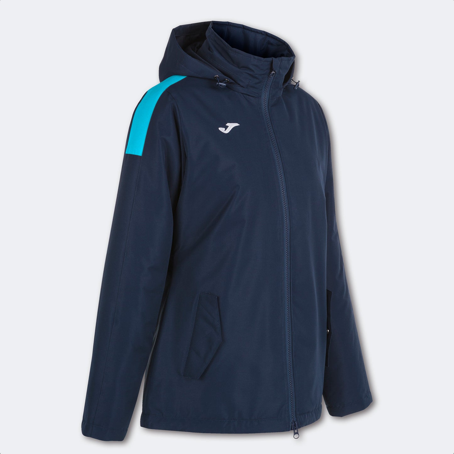 Joma Anorak Trivor Navy Blue Turquoise Fluorescent