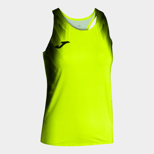 Joma Elite Xi Tank Top Fluor Yellow Black