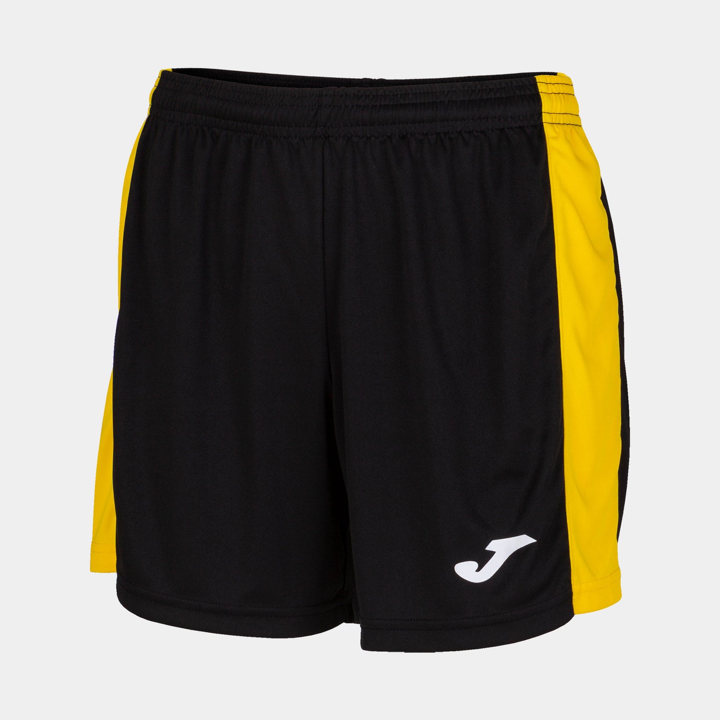 Joma Black-Yellow Maxi Shorts