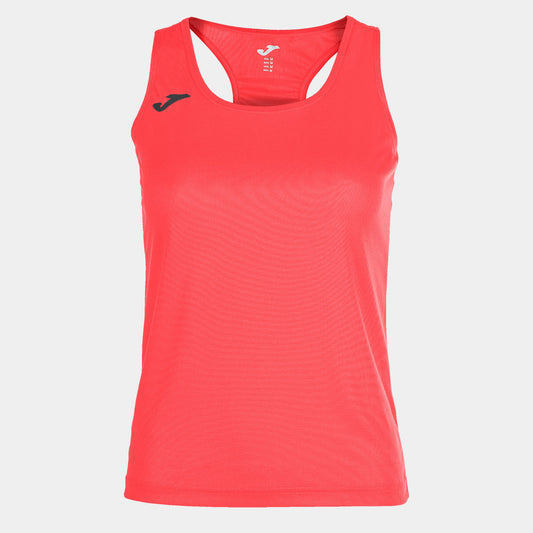 Joma Sleeveless T-Shirt Combi Siena Coral Flourescent Women