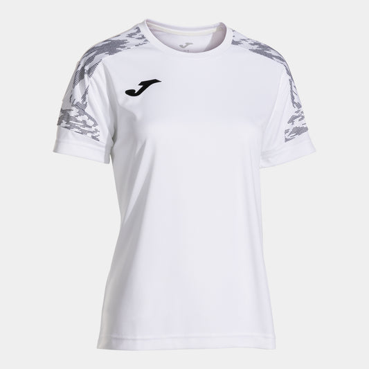 Joma Championship Viii Short Sleeve T-Shirt White