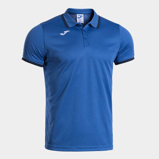 Joma Combi Premium Short Sleeve Polo Royal Blue Navy Blue