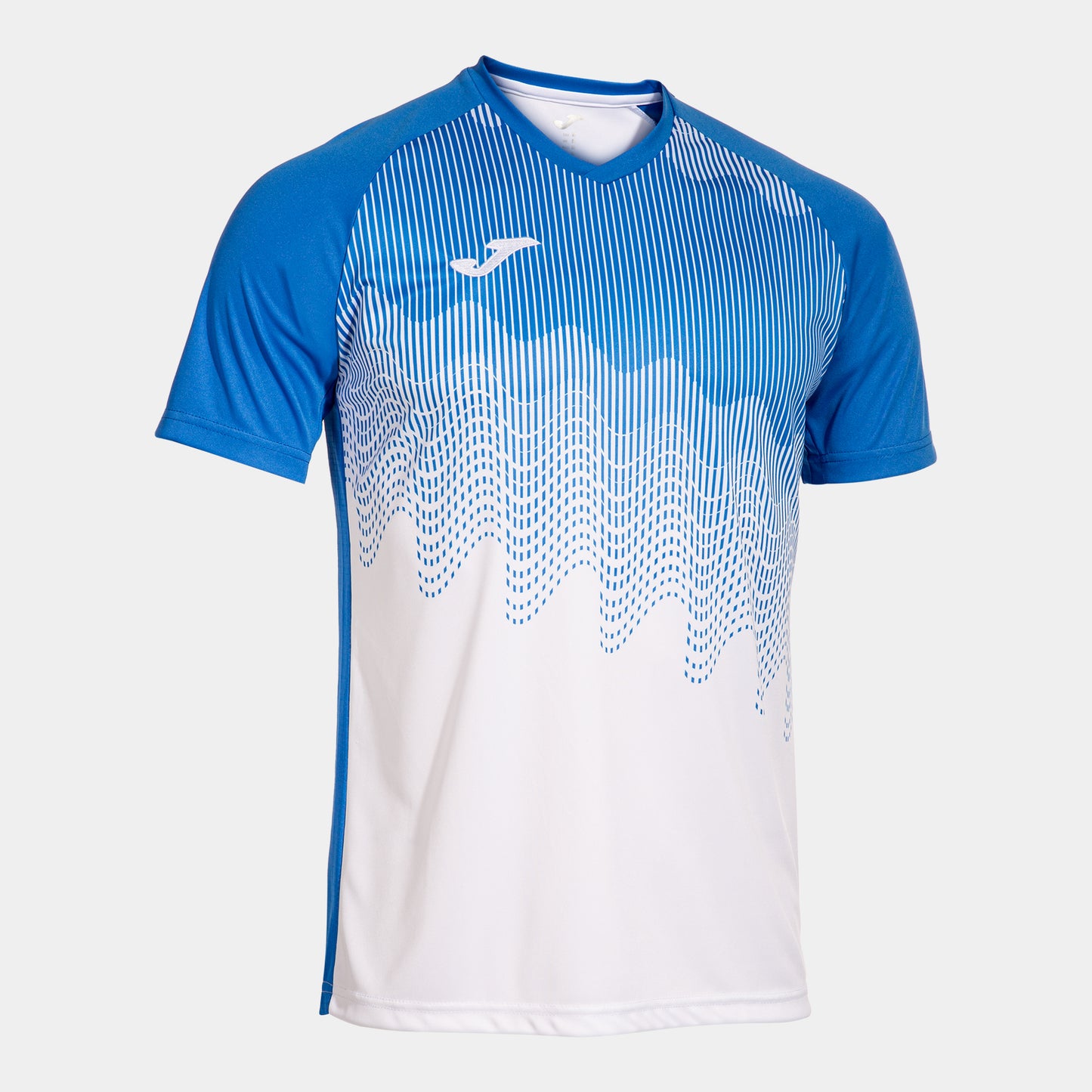 Joma Tiger Vi Short Sleeve T-Shirt White Royal