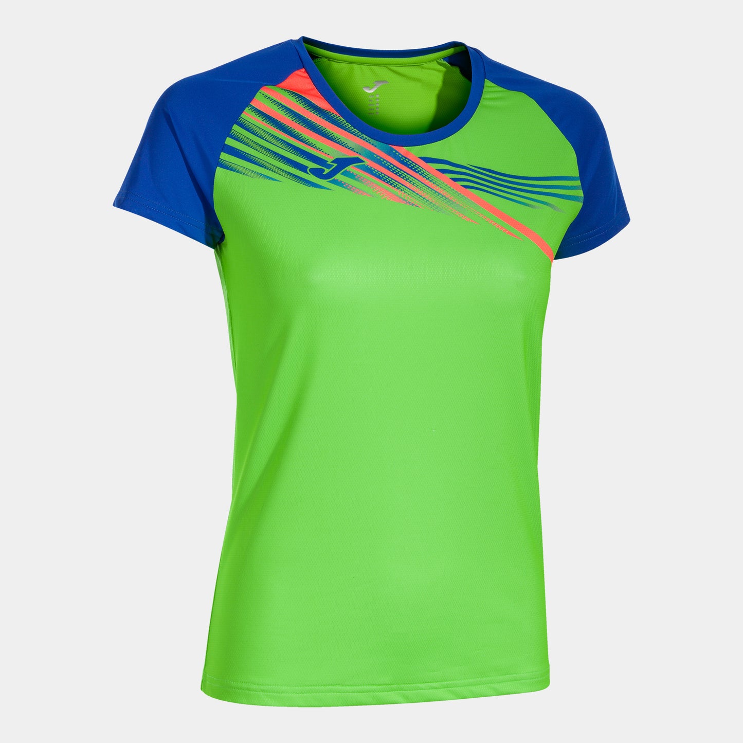 Joma Elite X Short Sleeve T-Shirt Fluor Green Royal