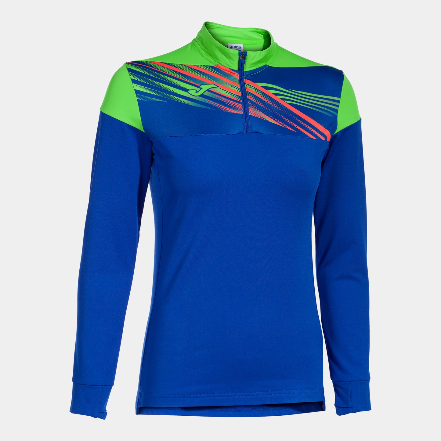 Joma Elite X Sweatshirt Royal Fluor Green