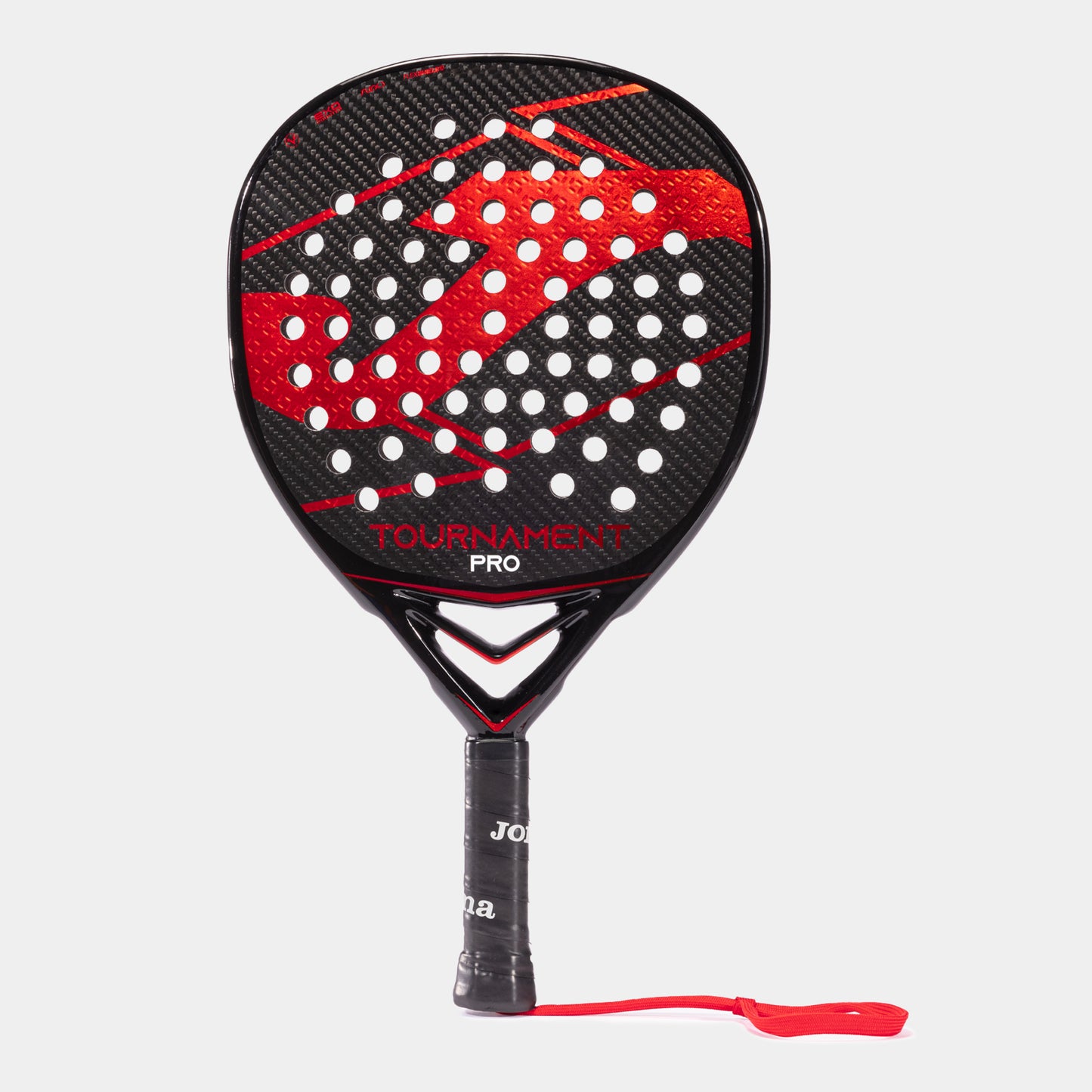 Joma Tournament Pro Paddle Racket Black Red