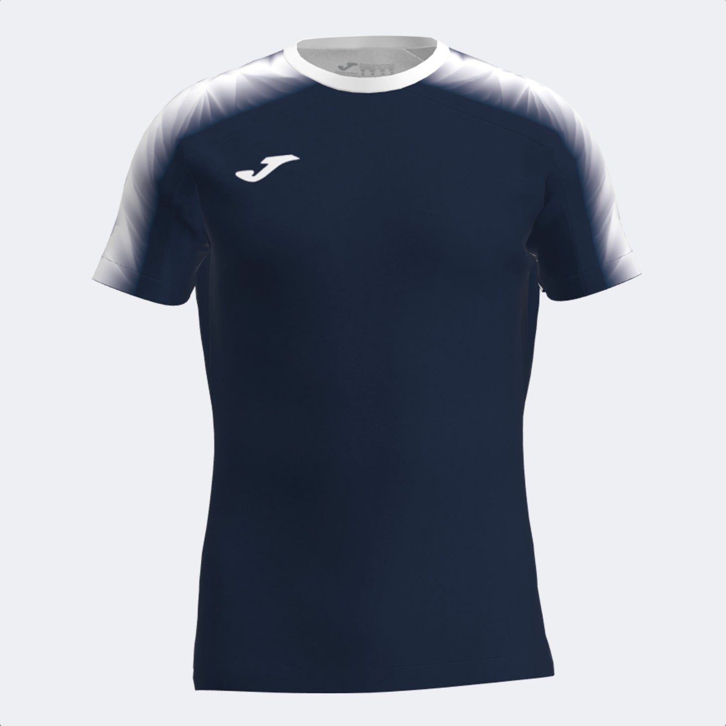 Joma Elite Xi Short Sleeve T-Shirt Navy Blue White