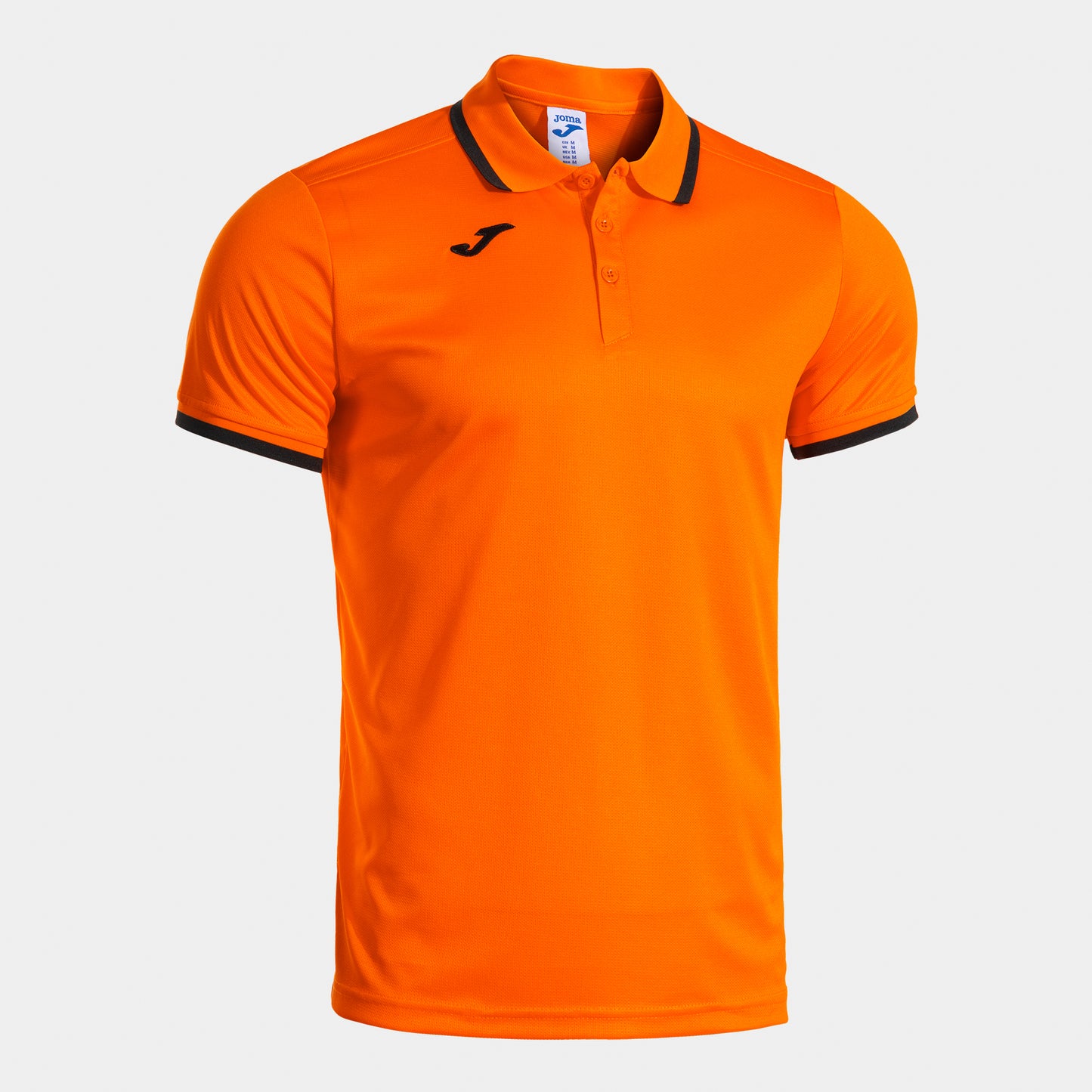 Joma Combi Premium Short Sleeve Polo Orange Black