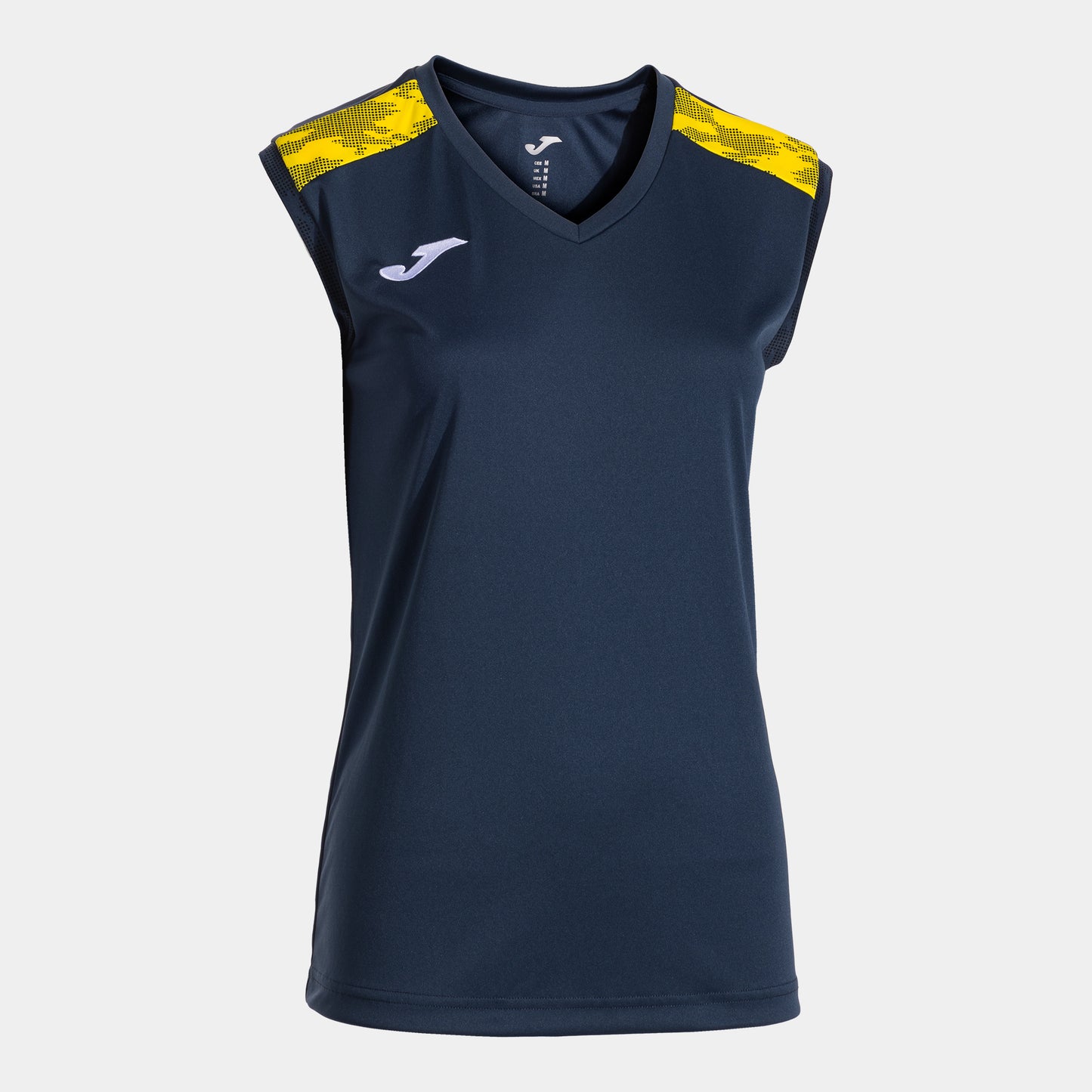 Joma Championship Viii Sleeveless Shirt Navy Blue Yellow