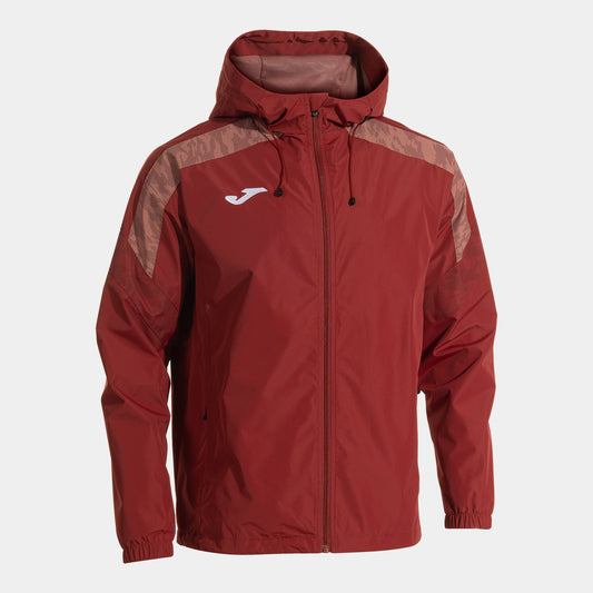 Joma Champions Viii Raincoat Burgundy