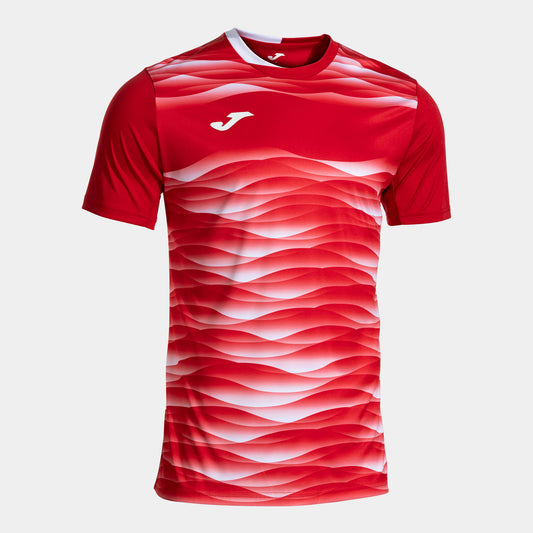 Joma Performance Short Sleeve T-Shirt Red White