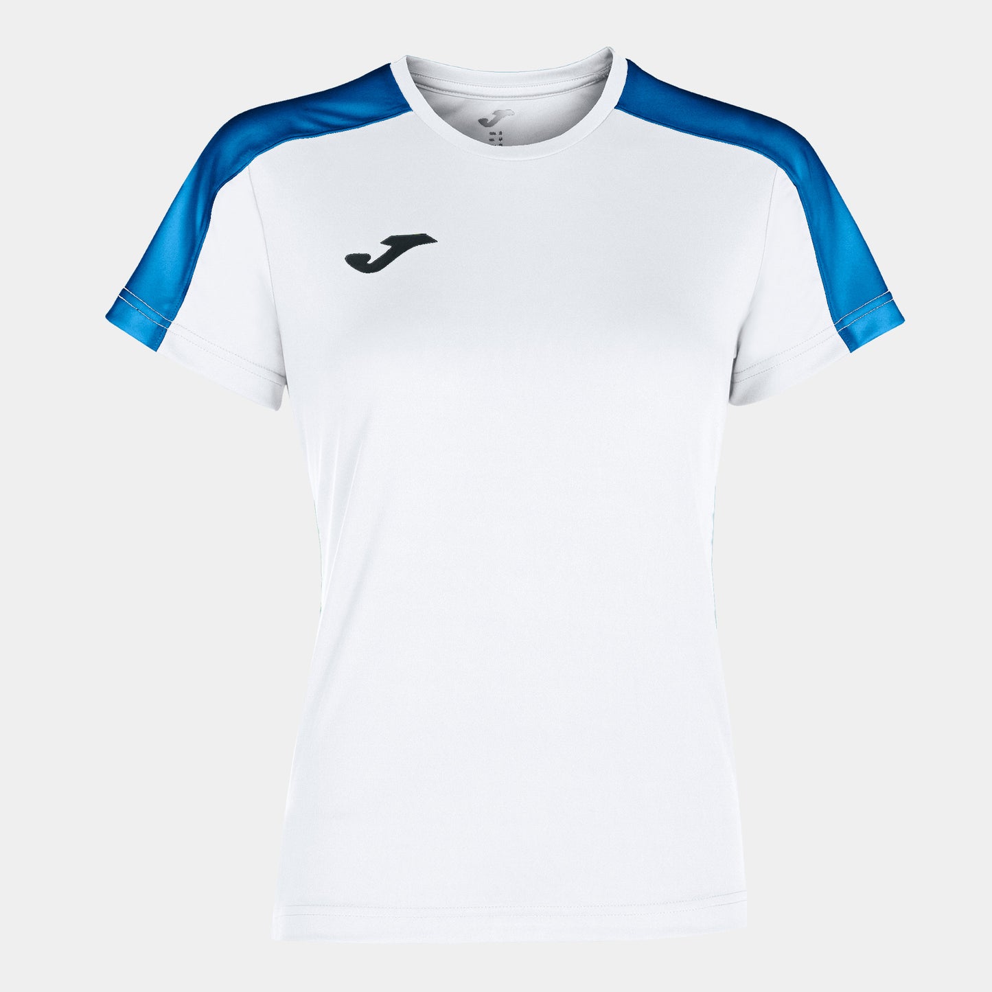 Joma Academy T-Shirt White-Royal M/C