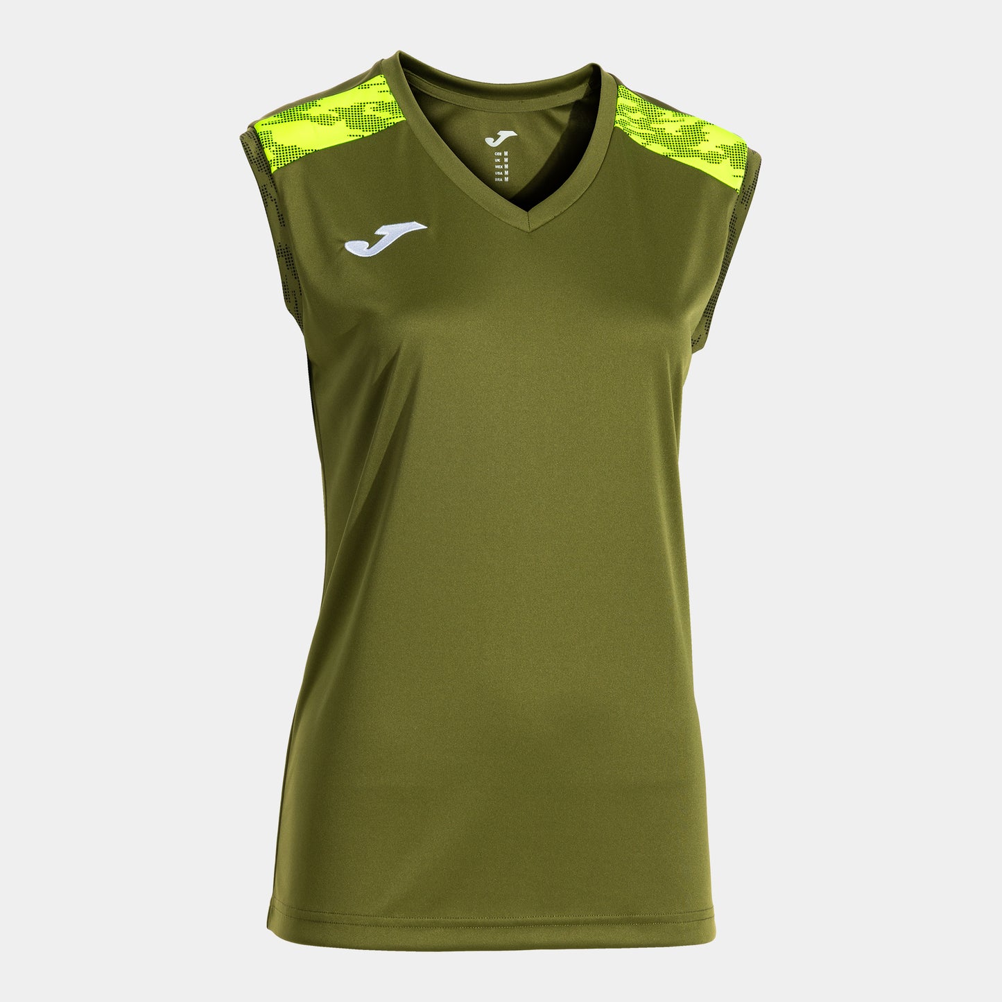 Joma Championship Viii Sleeveless Shirt Green Fluor Yellow