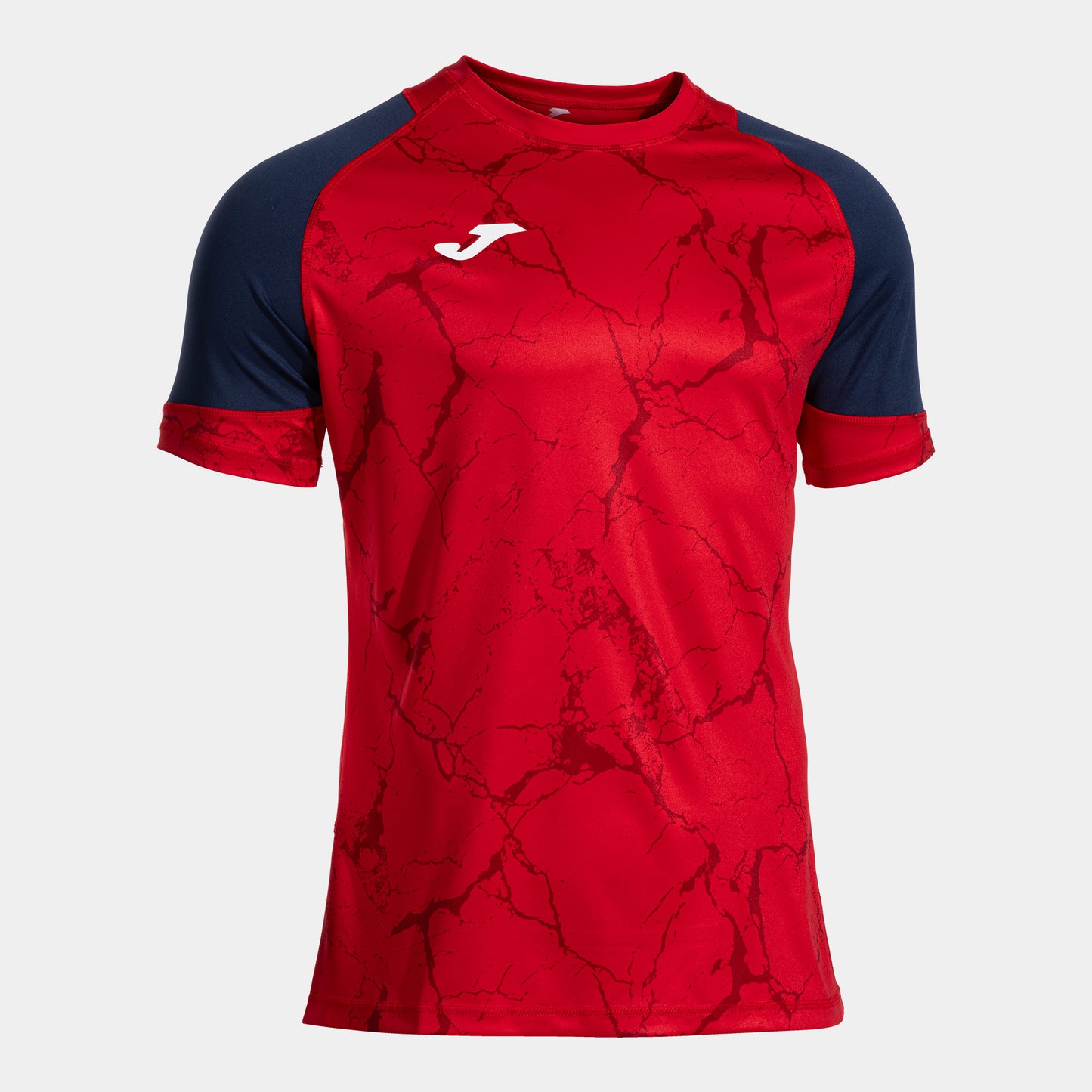 Joma Performance Handball Short Sleeve T-Shirt Red Navy Blue