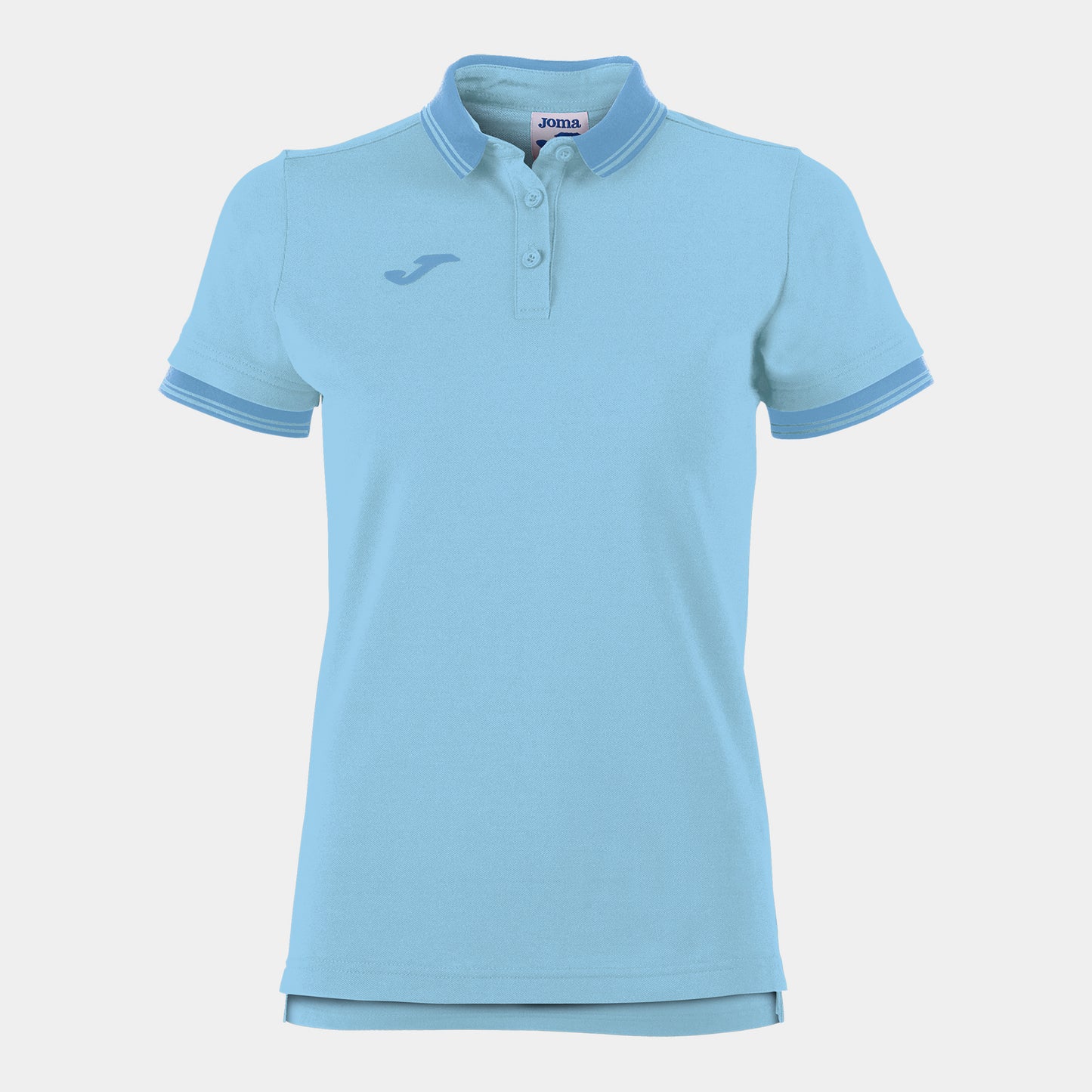 Joma S/S Polo Shirt Bali Ii Sky Blue Women