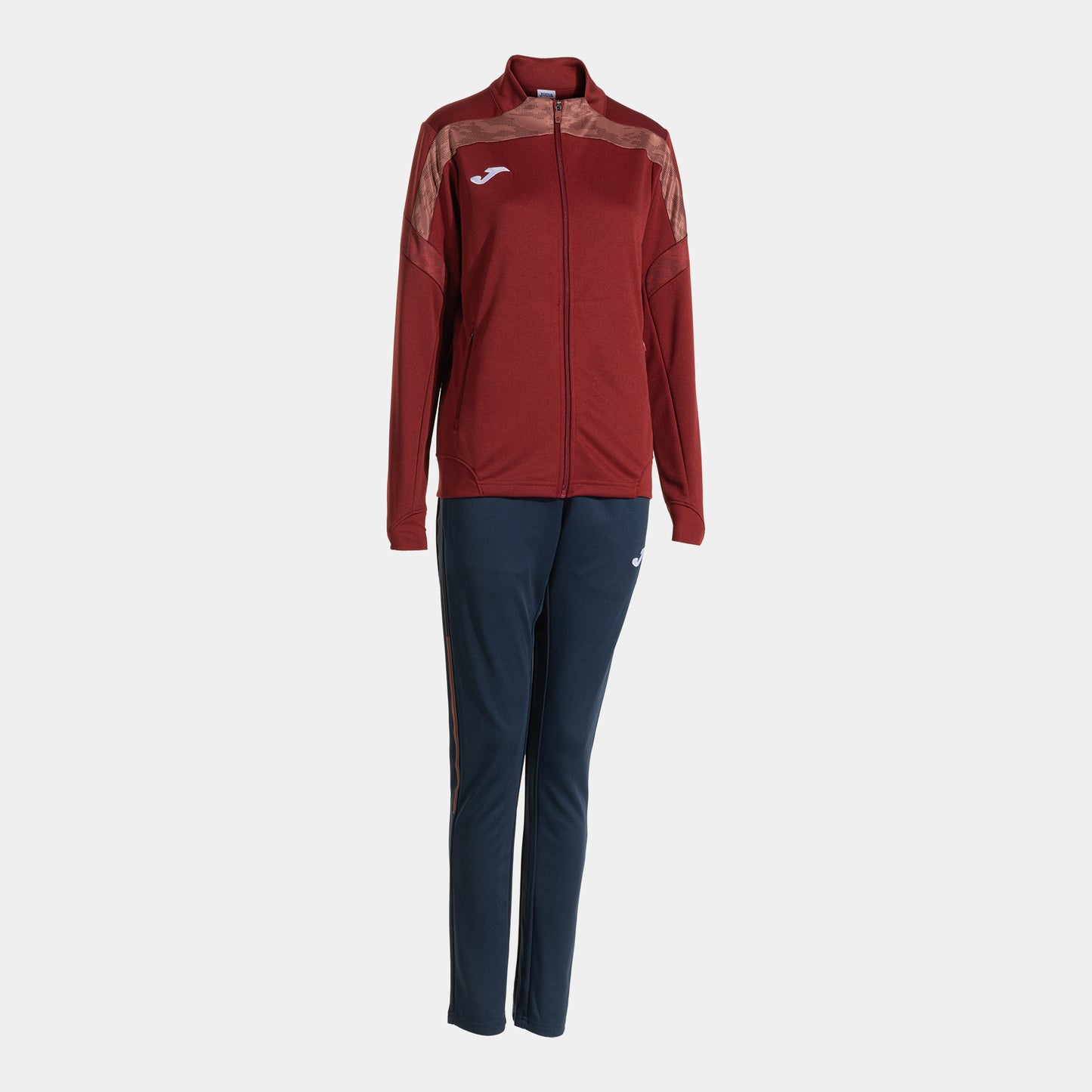 Joma Championship Viii Tracksuit Burgundy Navy Blue