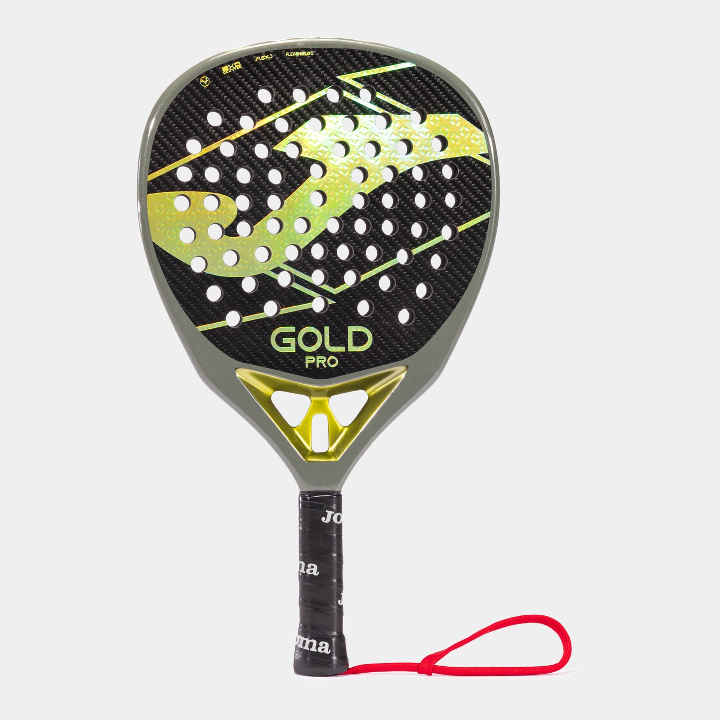 Joma Gold Pro Paddle Racket Green Yellow