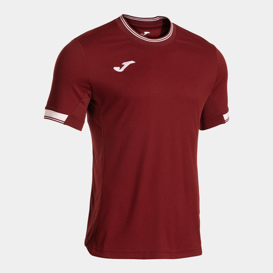 Joma Performanc E Short Sleeve T-Shirt Burgundy