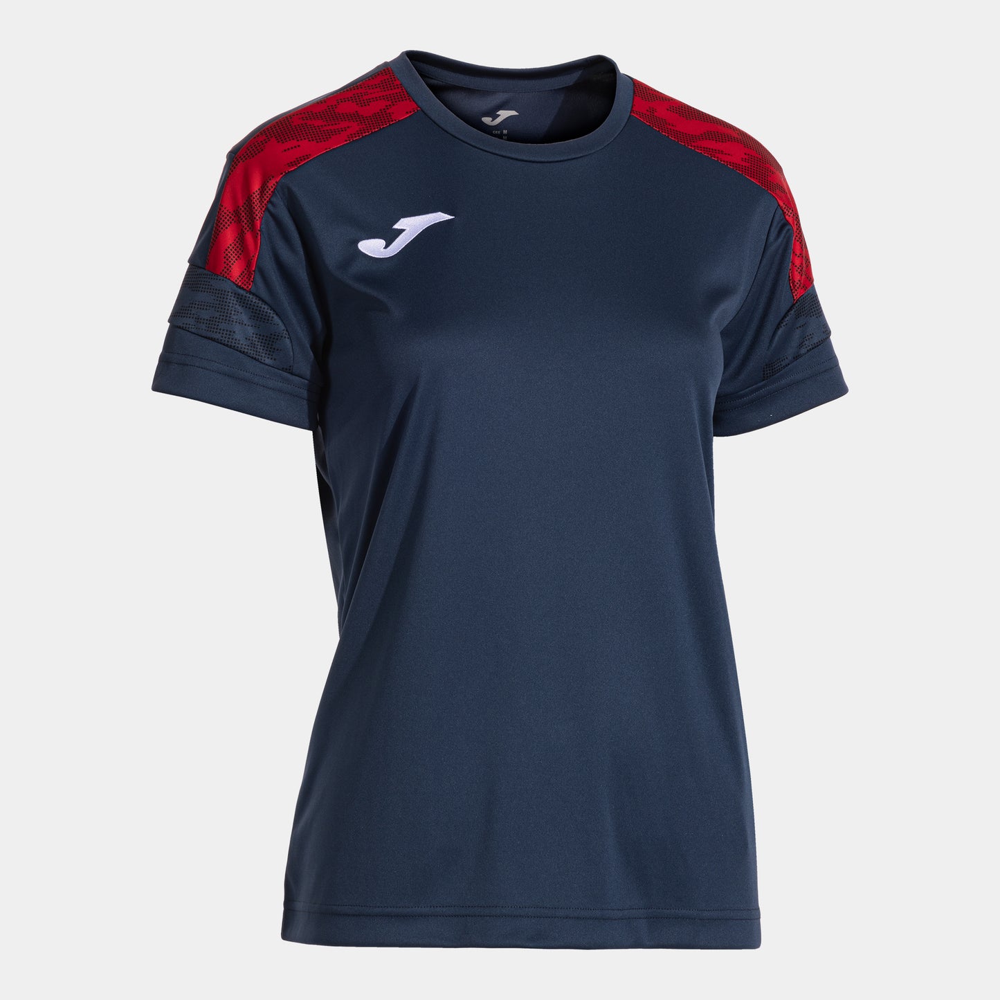 Joma Championship Viii Short Sleeve T-Shirt Navy Blue Red